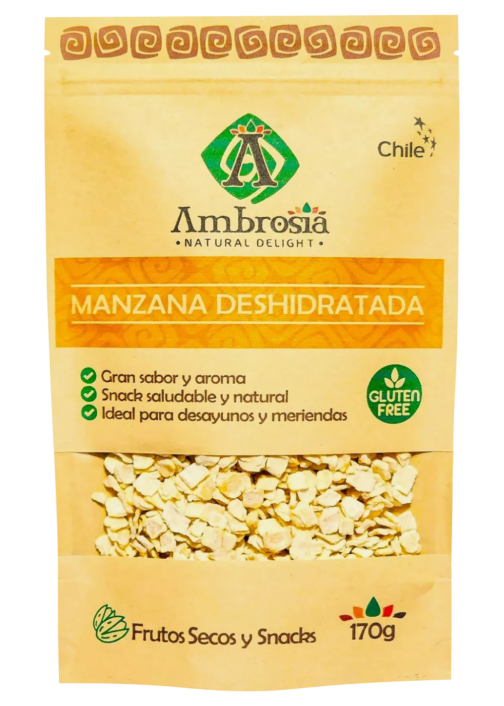 Manzana Deshidratada 170 grs