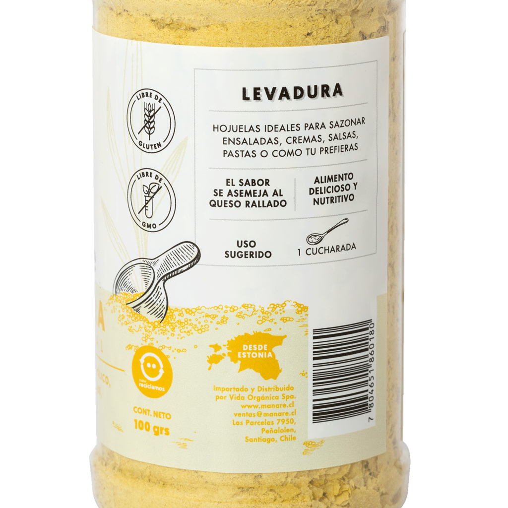 Levadura Nutricional 100 grs - Manare