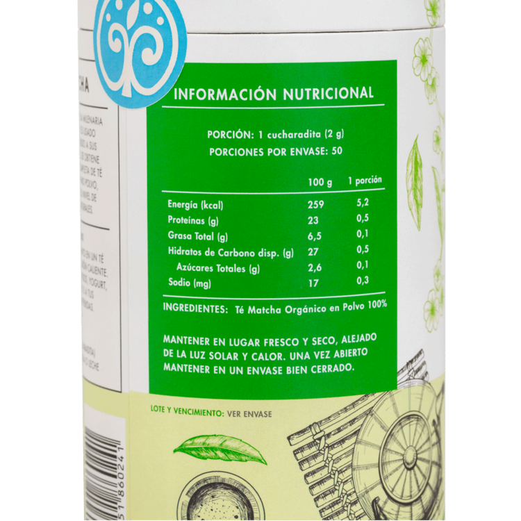 Matcha Polvo Orgánico 100 grs - Manare