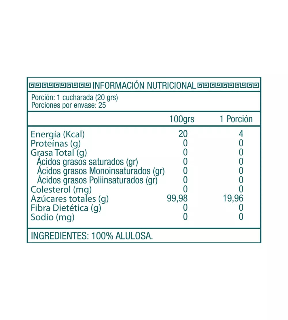 Alulosa 500 grs