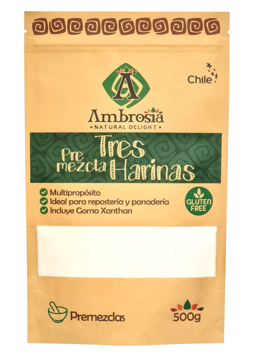 Premezcla 3 harinas 500 grs