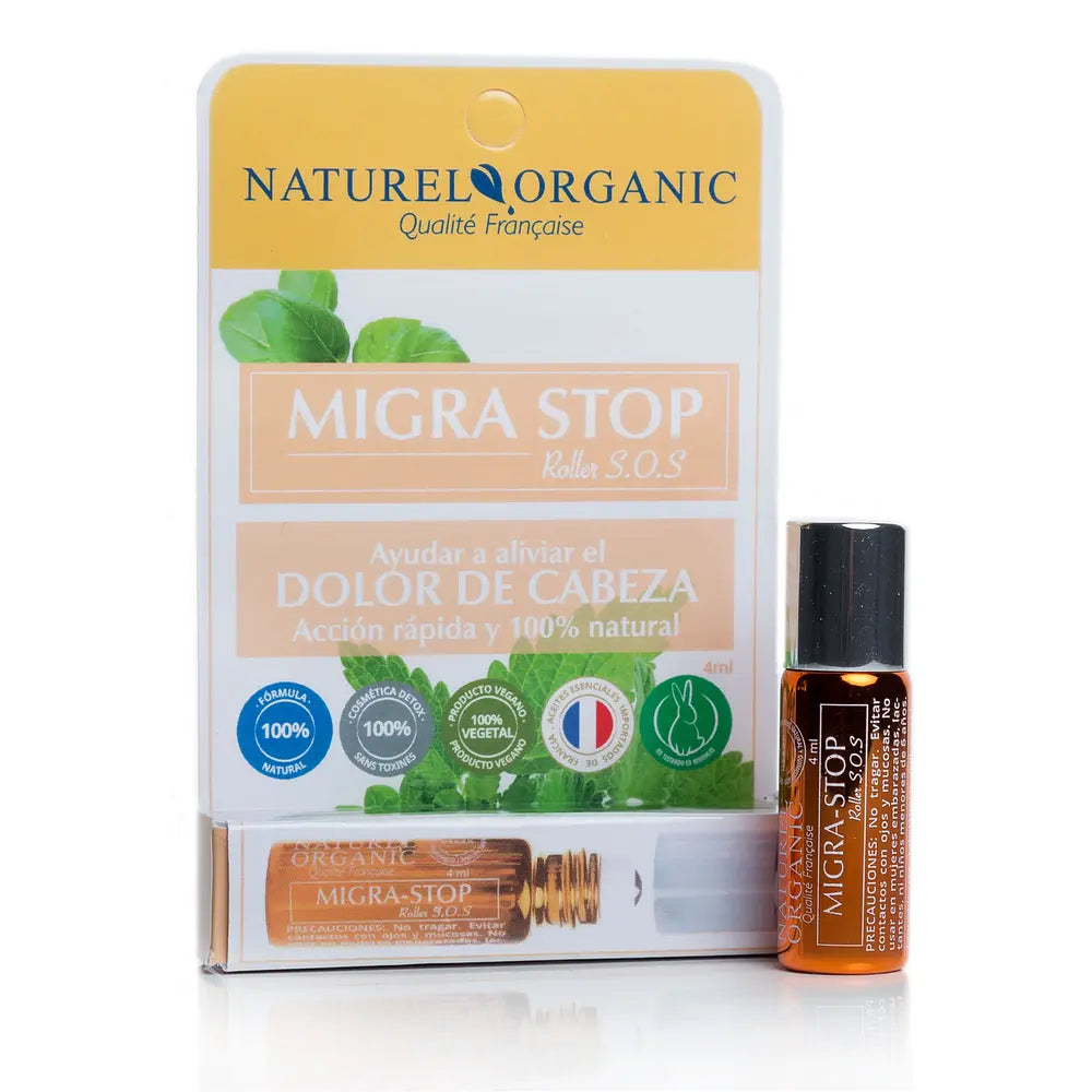 Roller Migra Stop 4 ml (dolor de cabeza y jaquecas) - Naturel Organic