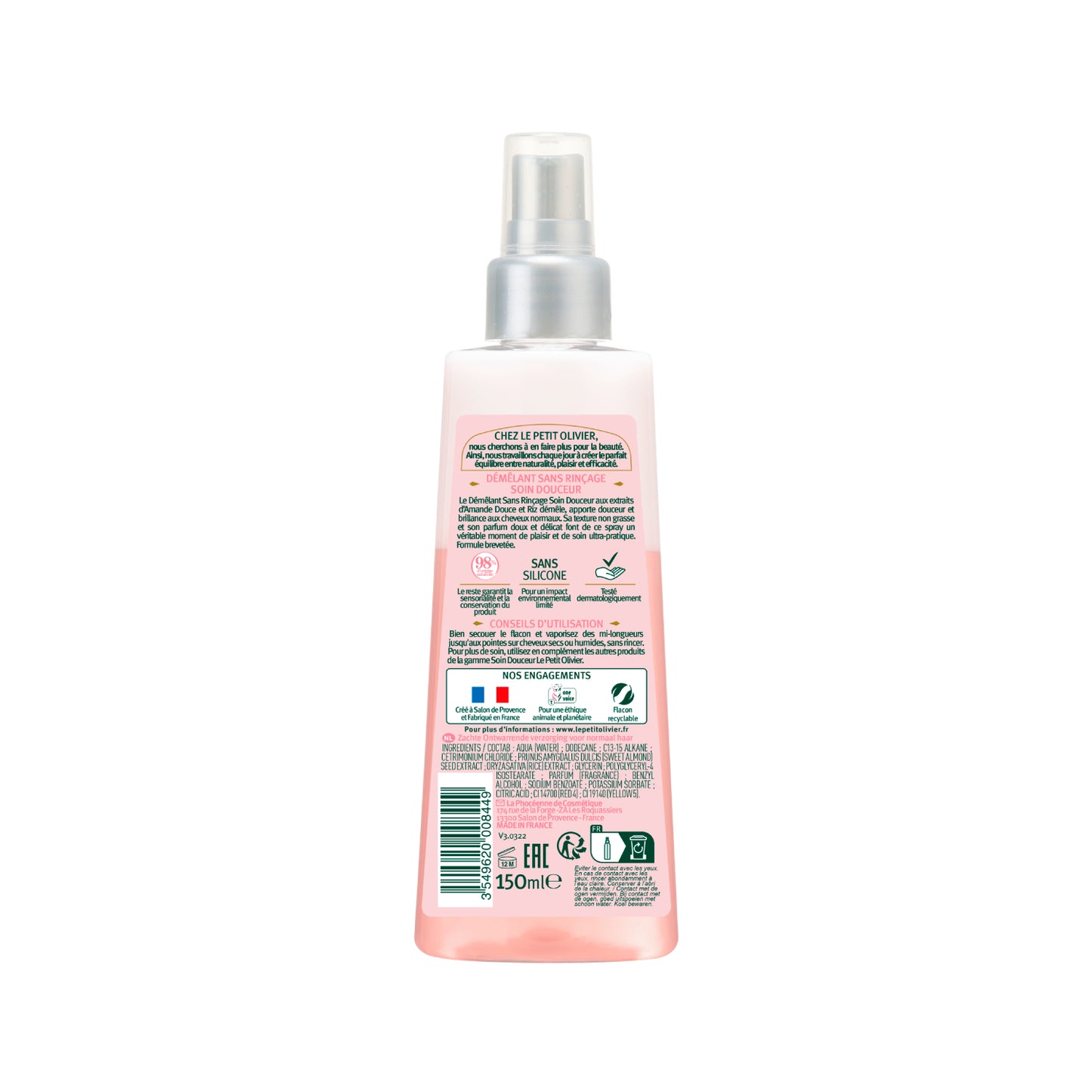 Spray Desenredante Cabello Normal