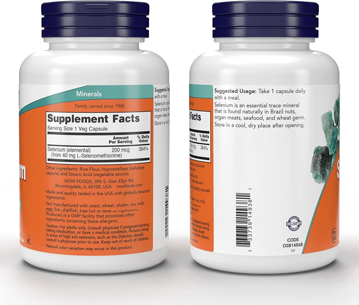 Selenio 200 Mg - Now