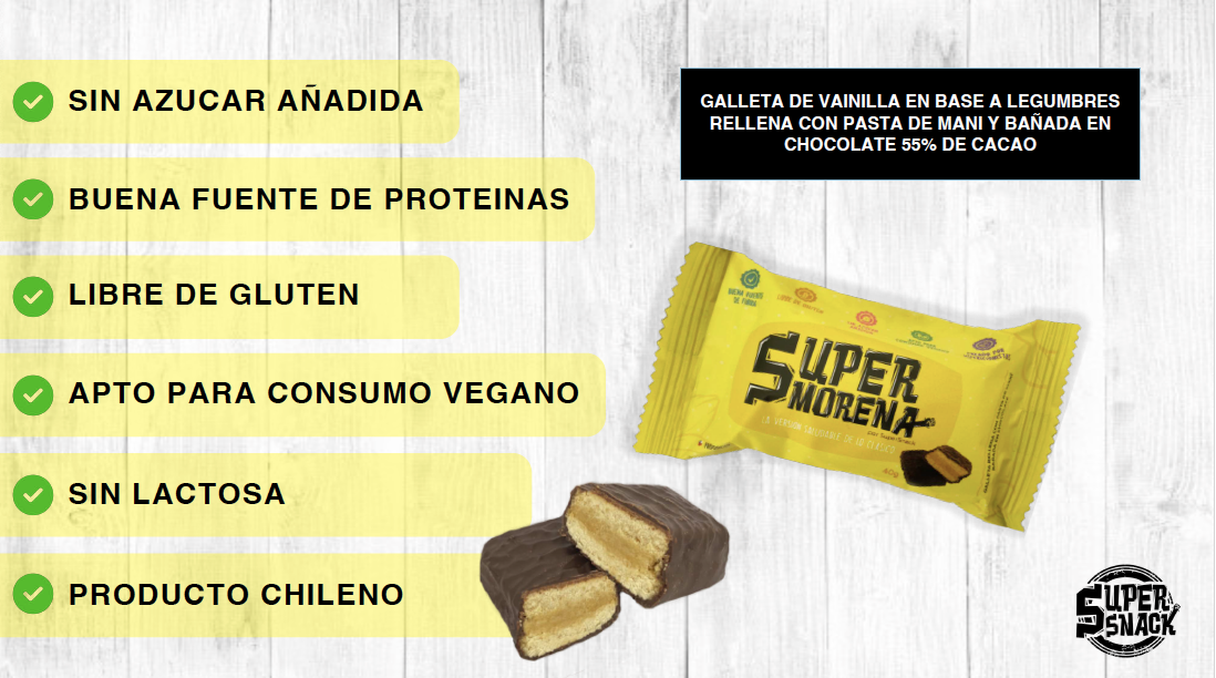 Súper Morena 40 grs - Supersnack