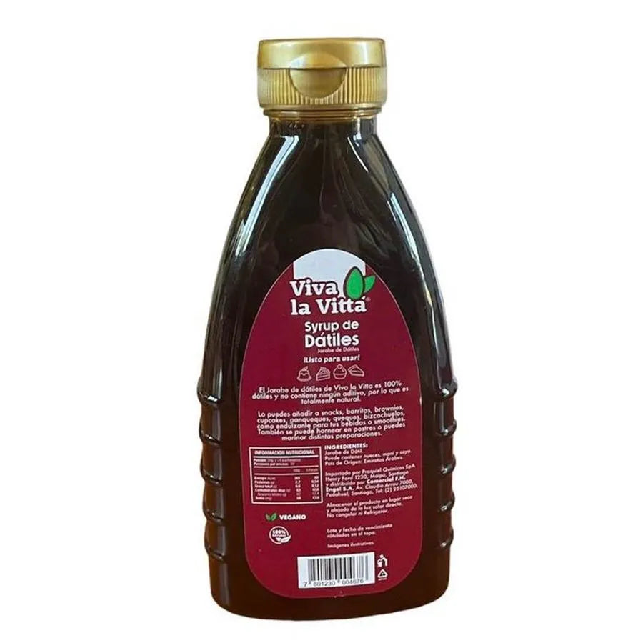 Syrup de Dátiles 400 grs - Viva La Vitta