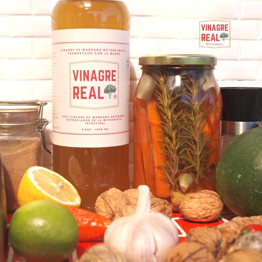 Vinagre de Manzana 1 ltr - Vinagre Real
