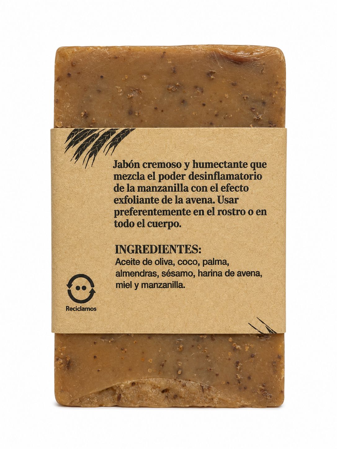 Jabón Natural Facial 130 grs