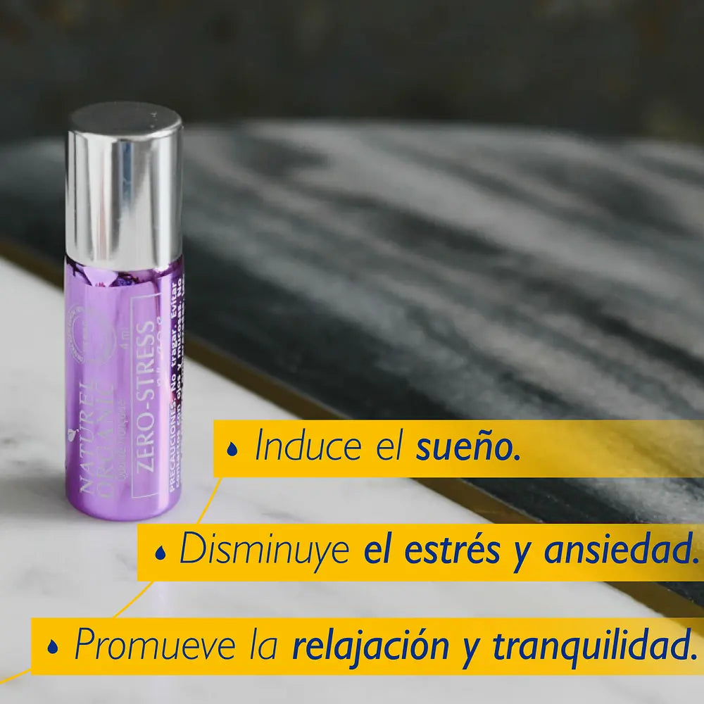 Roller Zero Stress 4 ml (tensión y sobrecarga laboral) - Naturel Organic