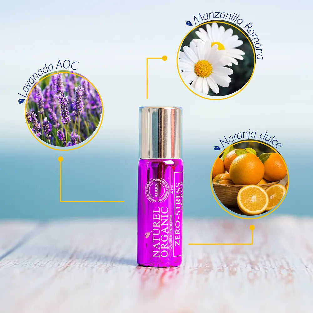 Roller Zero Stress 4 ml (tensión y sobrecarga laboral) - Naturel Organic