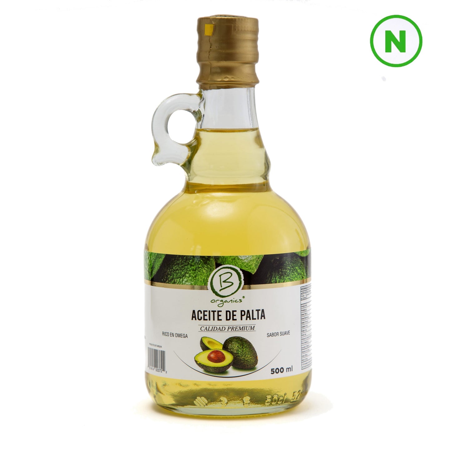 Aceite de Palta Orgánico 500 ml - B Organics