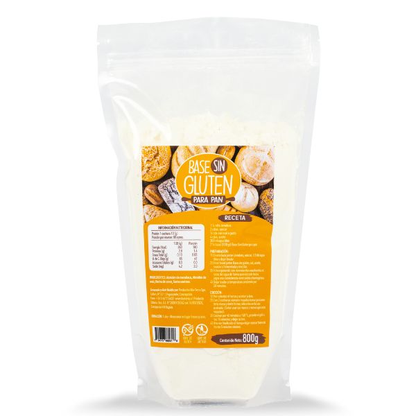 Premezcla Tres Harinas Para Pan 800 grs - Bioterra