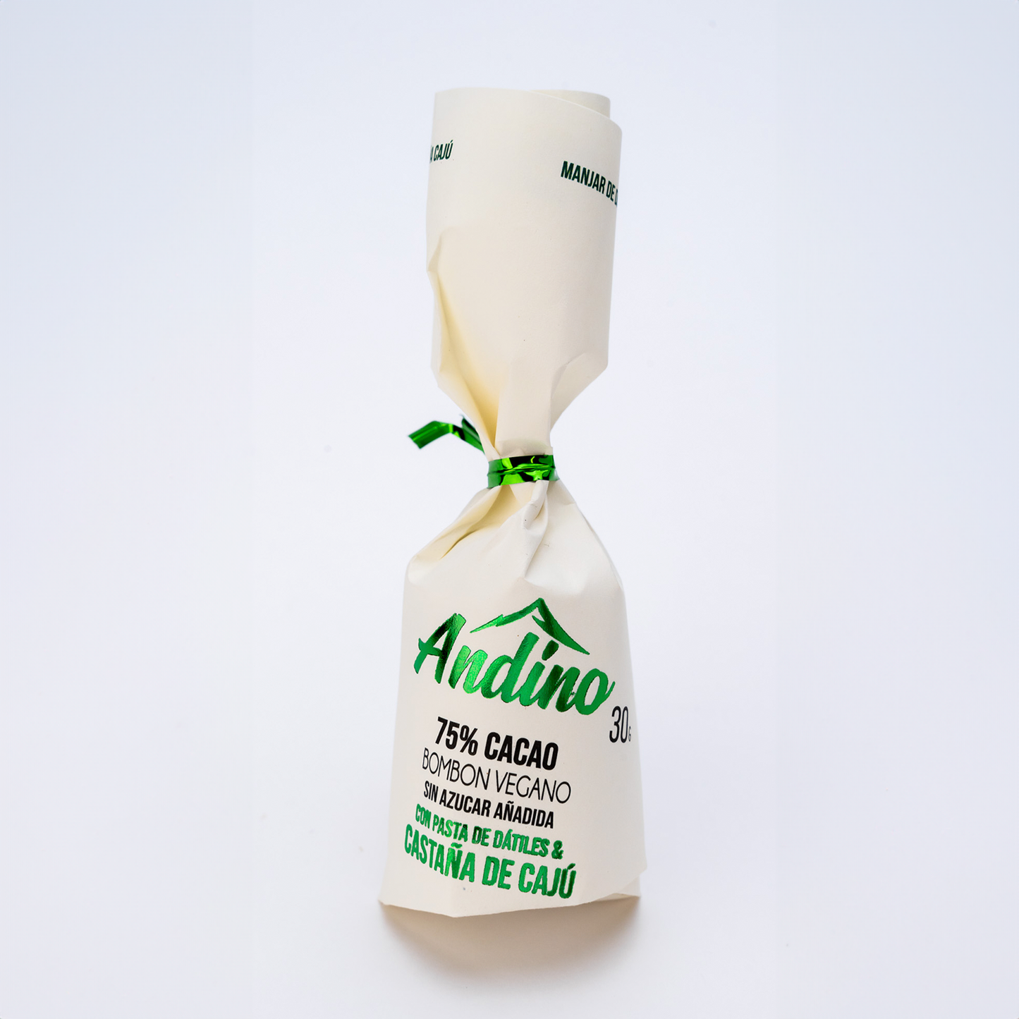 Bombón Andino Vegano Caju 30 grs - Chocolate Andino