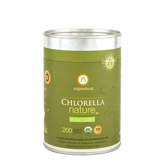 Chlorella Nature Polvo 200 grs - Aquasolar