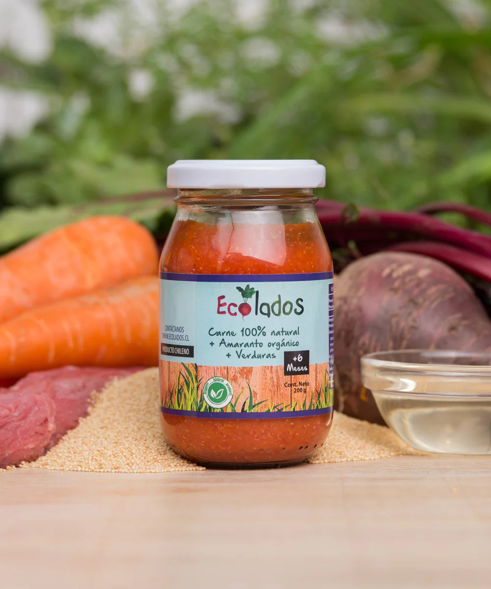 Colado Carne Amaranto 200 grs - Ecolados