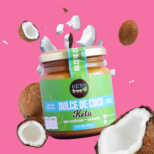 Manjar Keto Coco Vegano - Ketofree