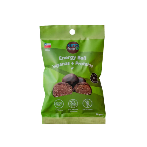Energy Ball Vegana Proteina 2 unidades - Ketofree