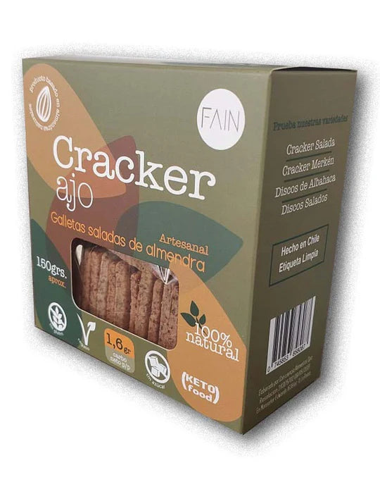 Cracker Ajo Fain 150 grs - Fain