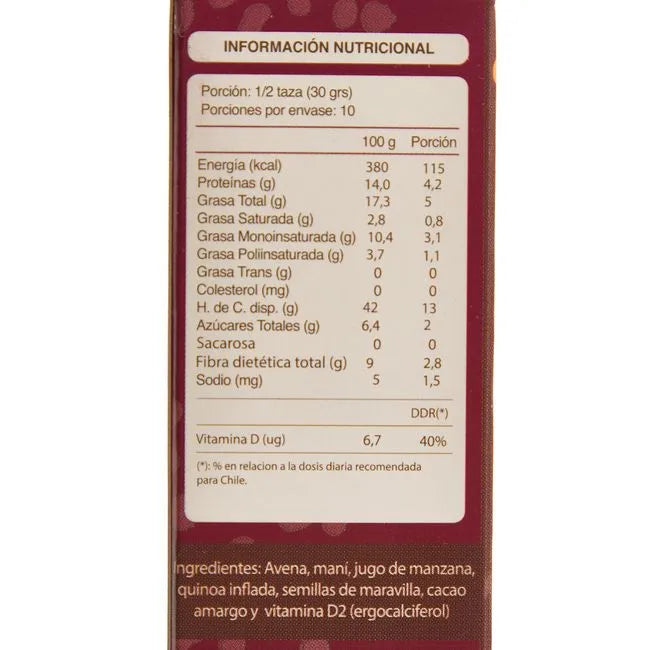Granola Chocolate 300 grs - B Japi
