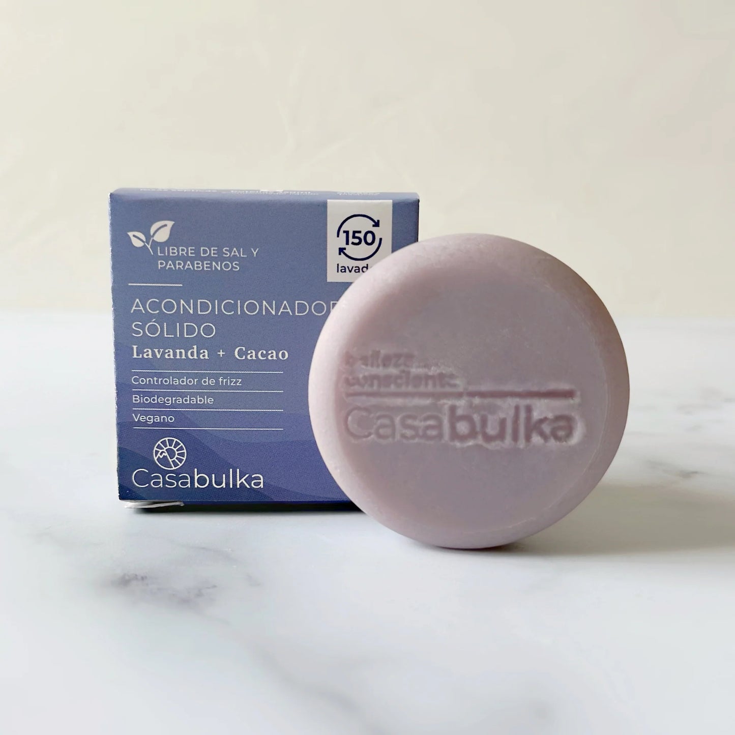 Acondicionador Sólido Lavanda Cacao 65 grs