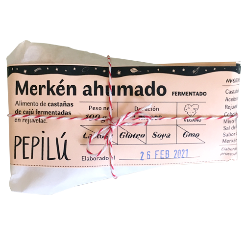 Queso Merkén Ahumado 100 grs - Pepilú
