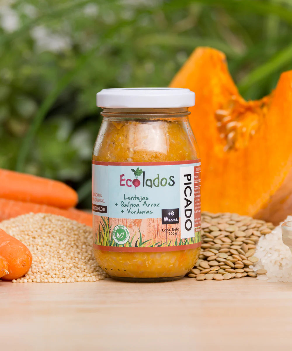 Picado Lenteja Arroz 200 grs - Ecolados