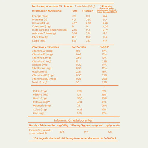 Yuno Morning Shaker Cacao Morning 900 grs - Cáscara Foods