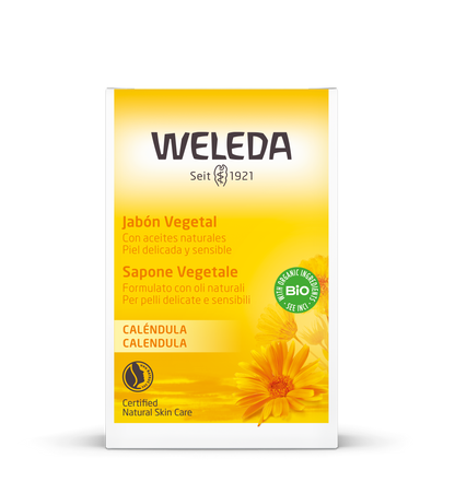 Jabón Vegetal Caléndula 100 grs - Weleda