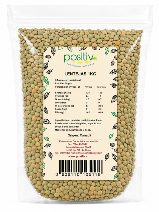 Lentejas Tradicionales 1 Kilo