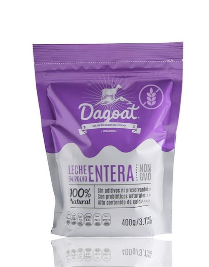 Leche De Cabra En Polvo Entera 400G - DAGOAT