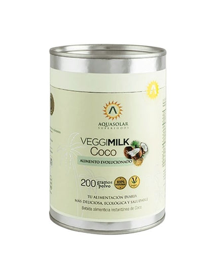 Leche Coco Veggimilk 200 grs - Aquasolar