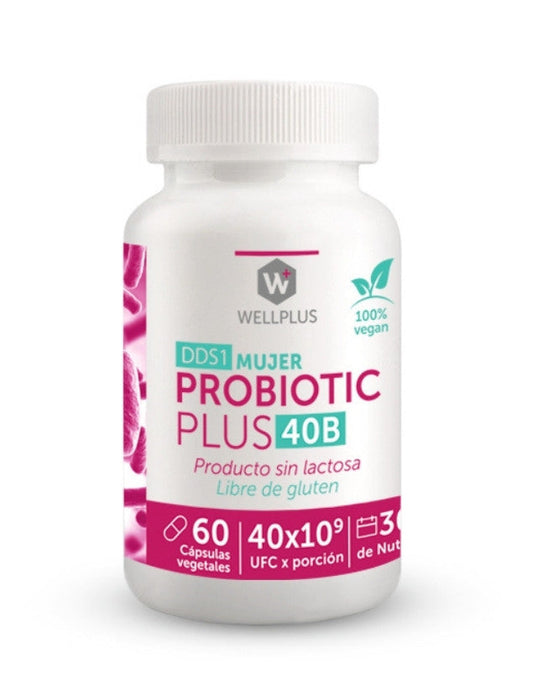 Probiotic 40 Billones 60 cápsulas - Wellplus