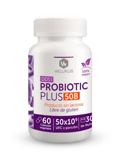 Probiotic 50 Billones 60 cápsulas - Wellplus