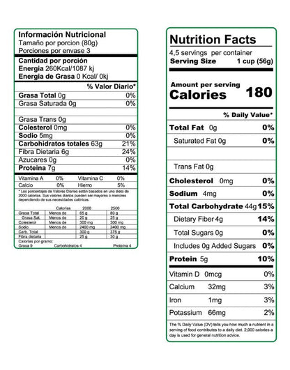 Pasta Fussili Chia 250 grs - El Dorado