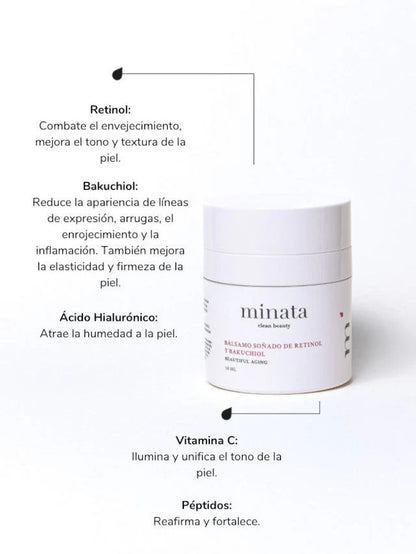 Recarga Balsamo Soñado de Retinol 50 ml - Minata
