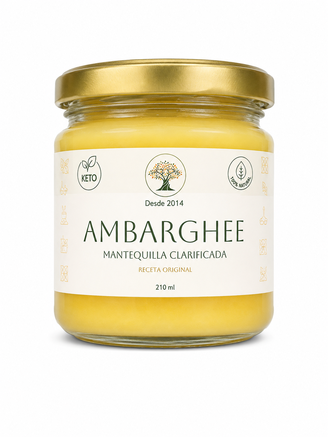 Mantequilla Clarificada Ghee 210 grs