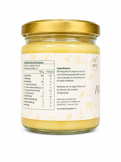 Mantequilla Clarificada Ghee 210 grs