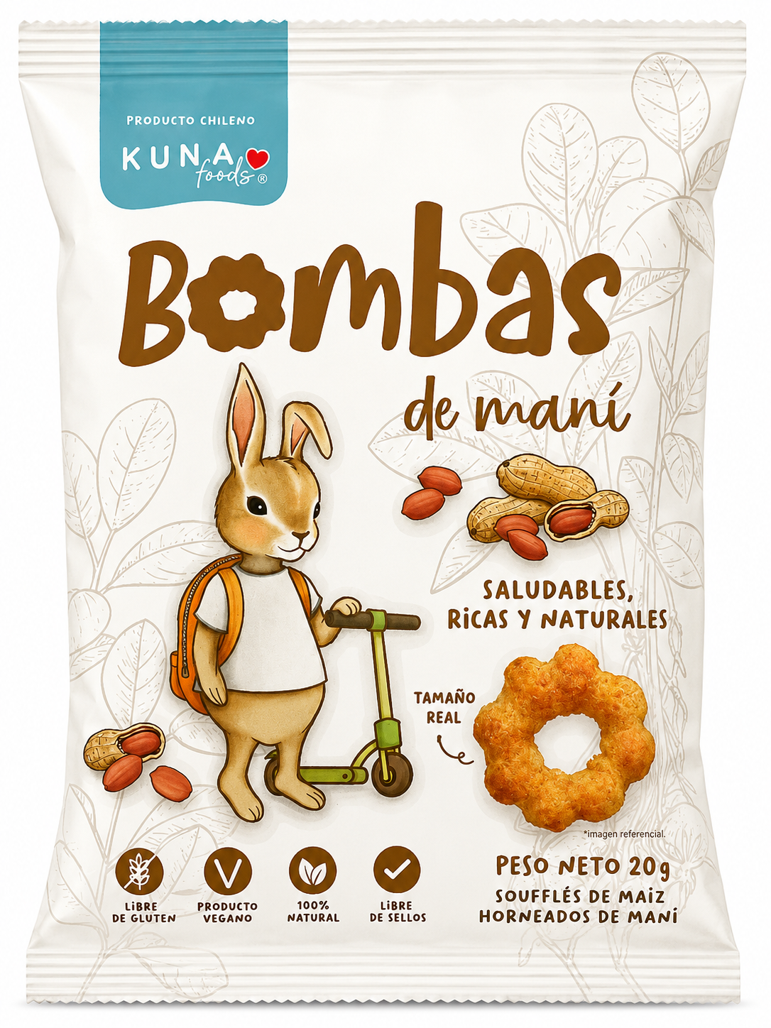 Bombas Maní 20 grs