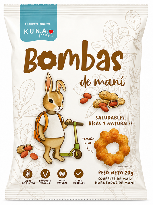 Bombas Maní 20 grs