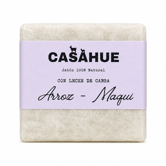 Jabón Leche de Cabra Arroz Maqui 100 grs