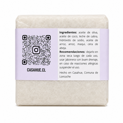 Jabón Leche de Cabra Arroz Maqui 100 grs