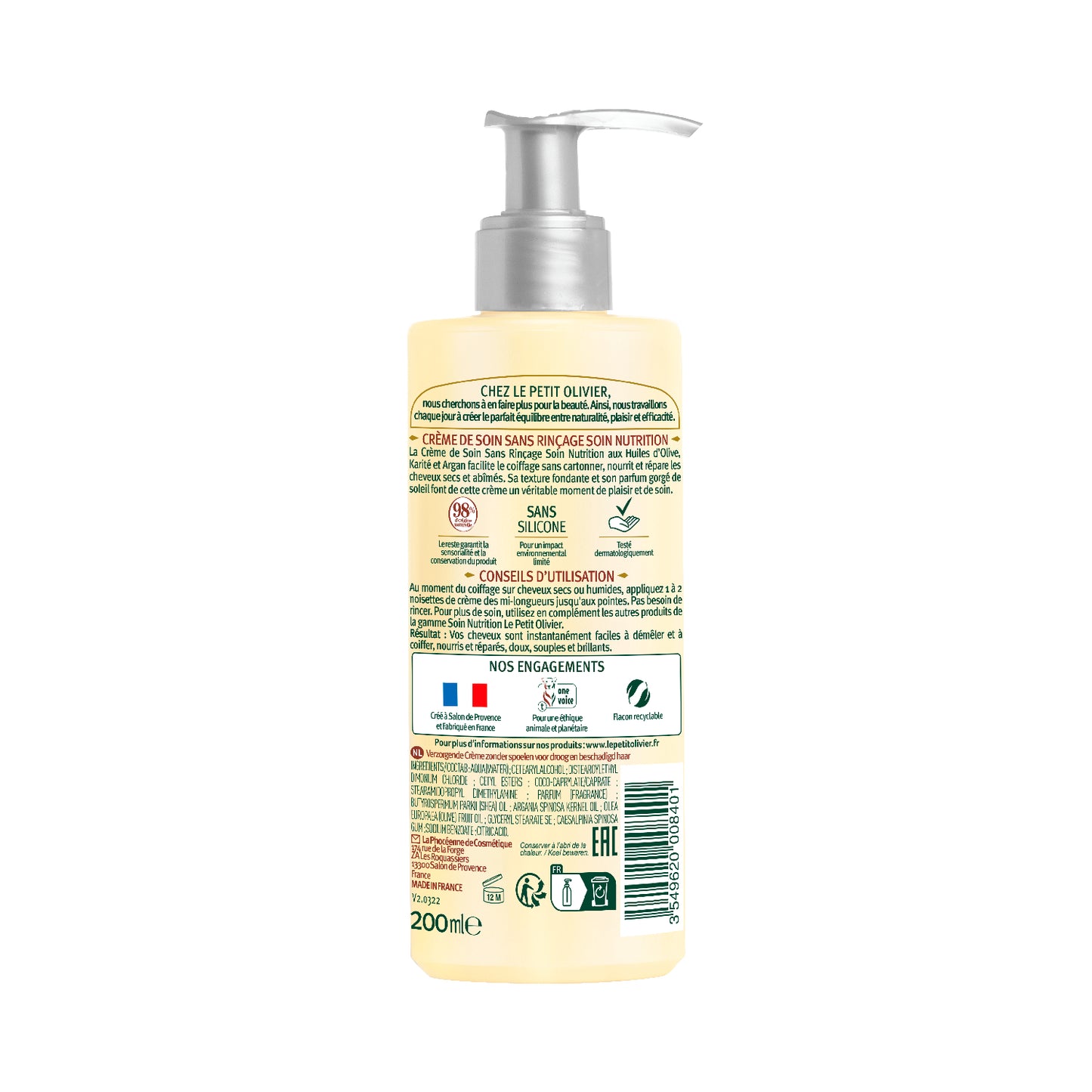 Crema De Peinar Cabello Seco