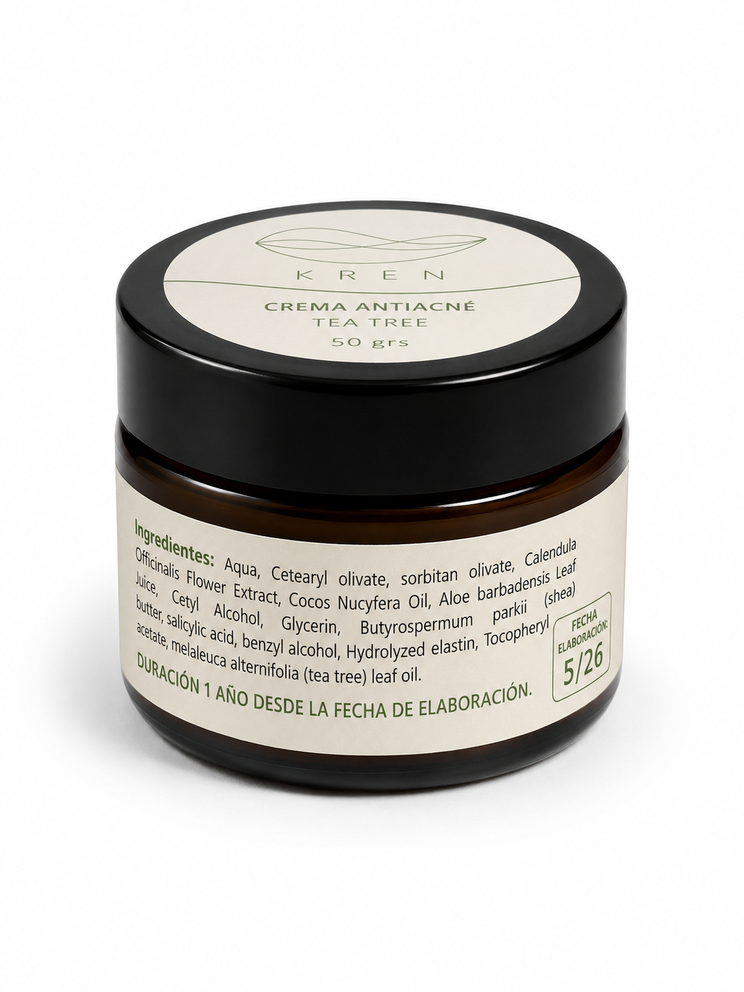 Crema Antiacné Tea Tree 50 grs