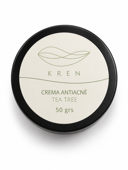 Crema Facial Antiacné Tea Tree 50 grs