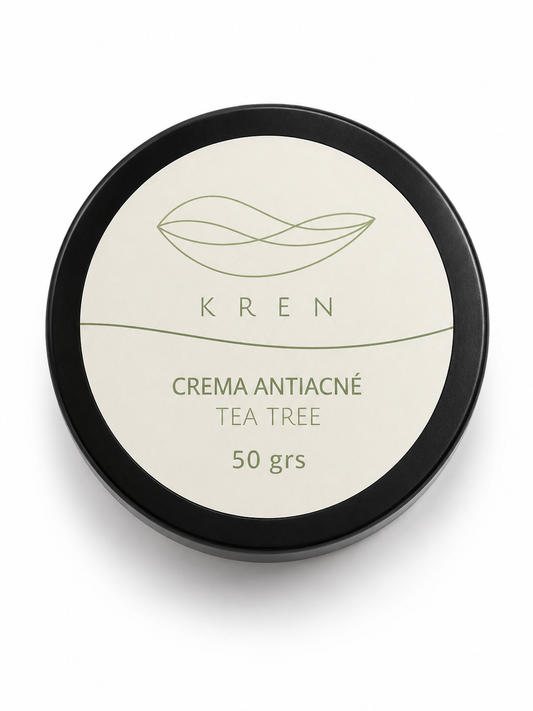 Crema Facial Antiacné Tea Tree 50 grs