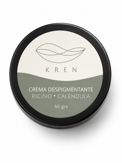 Crema Despigmentante Ricino y Caléndula 50 grs