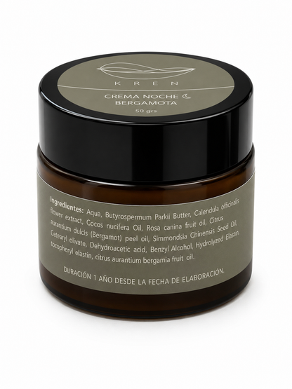 Crema Noche Bergamota 50 grs