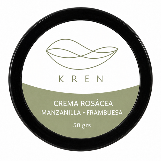 Crema Rosácea Manzanilla y Frambuesa 50 grs