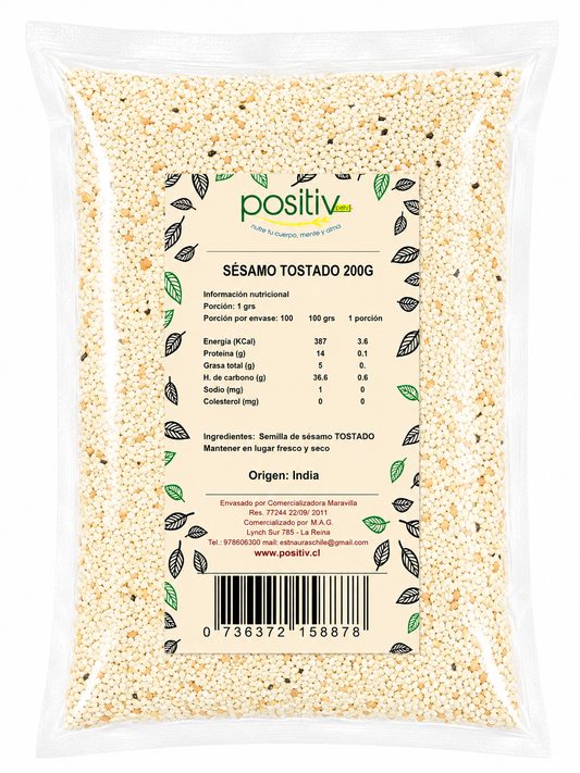 Sésamo Tostado 200 Grs