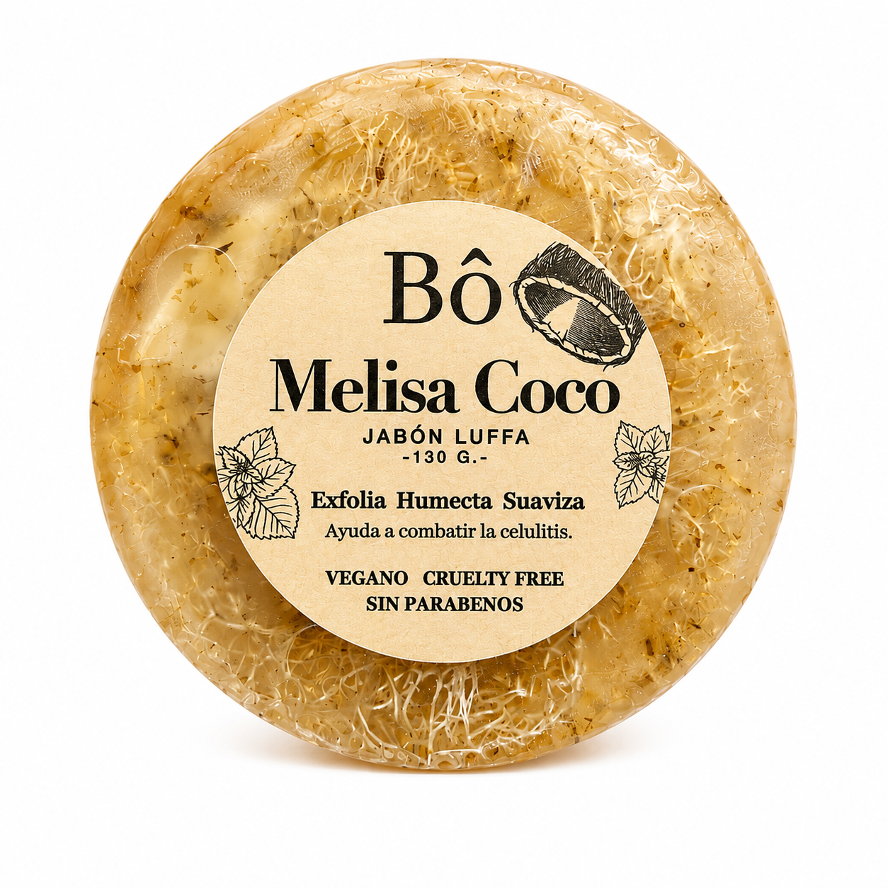 Jabón Luffa Melisa Coco